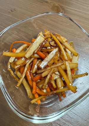 【簡単】大根の皮のきんぴら-レシピのメイン写真