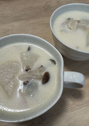 カブのクリームスープ-レシピのメイン写真