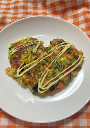 彩りたっぷり野菜のチーズガレット-レシピのメイン写真