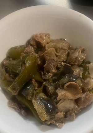 茄子とピーマンの味噌煮-レシピのメイン写真