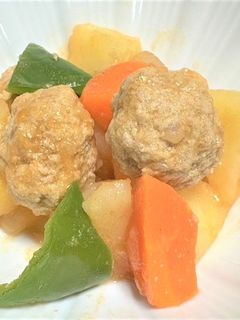【離乳食 完了期】肉団子の酢豚風-レシピのメイン写真