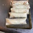 チャプチェとチーズの春巻き