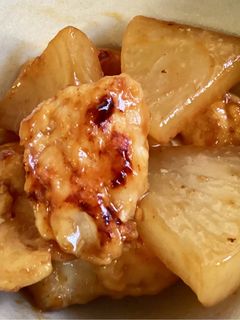 鶏むね肉と大根のこっくり炒め-レシピのメイン写真