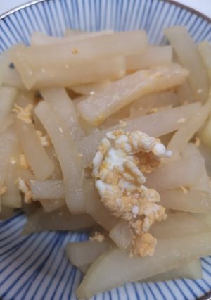 大根のぱぱっと炒め-レシピのメイン写真