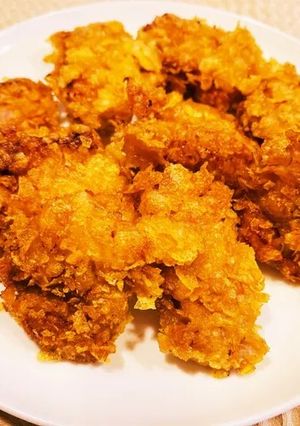米粉活用 鶏もも肉のコーンフレーク-レシピのメイン写真