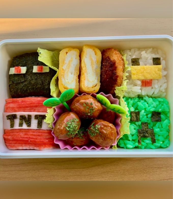キャラ弁⛏️マインクラフト！⚔️-レシピのメイン写真