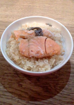 鮭のバター炊き込みご飯-レシピのメイン写真