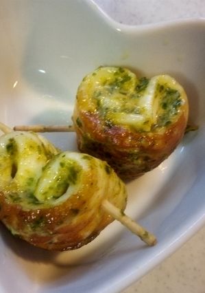 ハート型のカレー風味♡磯辺焼きチーズIN-レシピのメイン写真