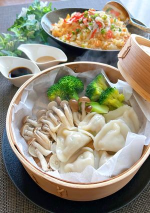 せいろで簡単★蒸し餃子-レシピのメイン写真
