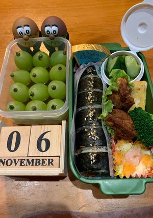 高二長女　お弁当(キンパ)-レシピのメイン写真