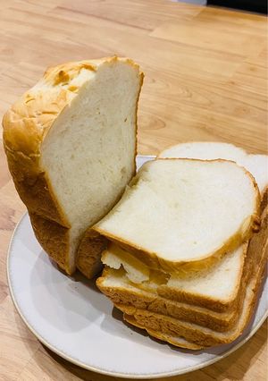 ホームベーカリーで簡単食パン-レシピのメイン写真
