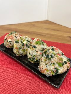 カルシウムたっぷり☆混ぜおにぎり-レシピのメイン写真