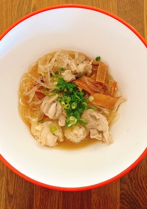 スルメと鶏のビーフンヌードル-レシピのメイン写真