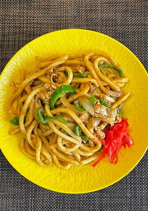 焼きうどん-レシピのメイン写真