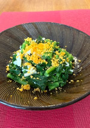 菜の花のミモザサラダ-レシピのメイン写真