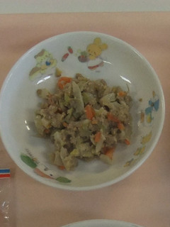 ☆保育園給食☆ひき肉サラダ-レシピのメイン写真