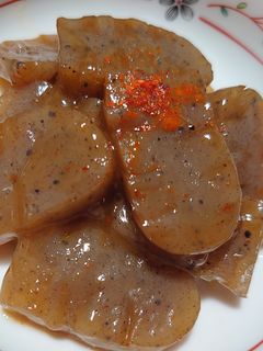 簡単!♫こんにゃくのきんぴら♫-レシピのメイン写真