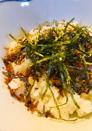毎日のしろごはん●ふりかけ＆刻み海苔-レシピのメイン写真