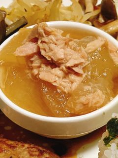 ツナと冬瓜の煮物-レシピのメイン写真