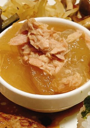 ツナと冬瓜の煮物-レシピのメイン写真
