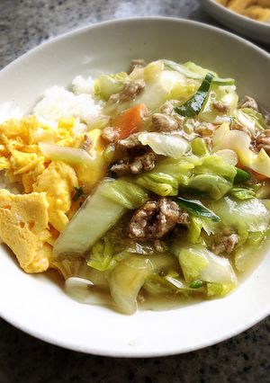 塩あんかけごはん-レシピのメイン写真