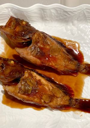 がしらの煮付け-レシピのメイン写真