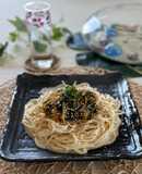 無限ににいけるビビン明太うどん