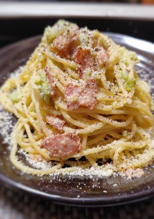 そら豆のクリームパスタ-レシピのメイン写真