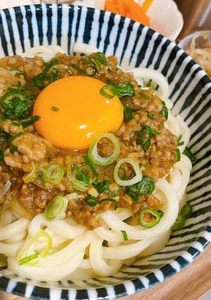 汁なしカレーうどん-レシピのメイン写真