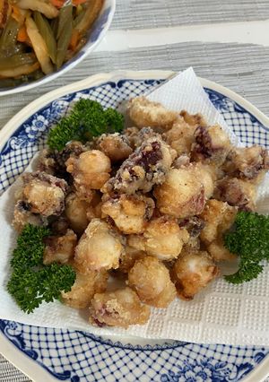 生冷凍タコの唐揚げ（塩麹味）-レシピのメイン写真