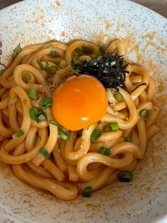 ビビンラー油うどん-レシピのメイン写真