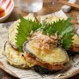 鶏ひき肉で♪なすのはさみ揚げ