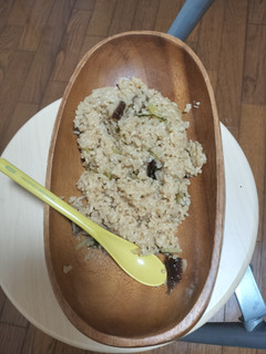 椎茸と蕪菜出汁炊き込みご飯-レシピのメイン写真