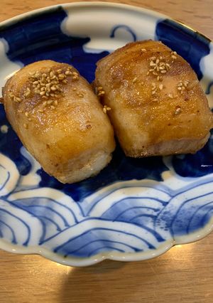 ゆかりのイブクロ　肉巻きおにぎり-レシピのメイン写真