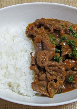ハヤシライス-レシピのメイン写真