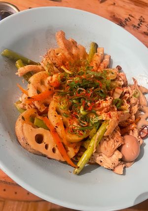 蓮根と鶏肉のバター炒め-レシピのメイン写真