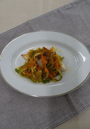 魚の野菜たっぷり甘酢あんかけ-レシピのメイン写真