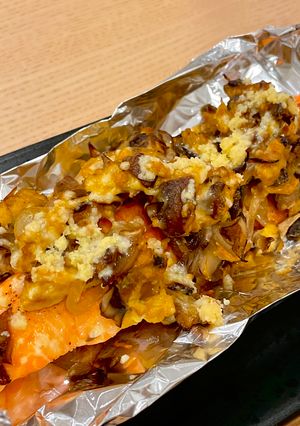 鮭と舞茸のチーズ焼き-レシピのメイン写真