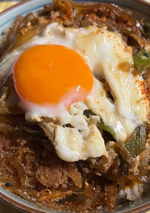 目玉かつ丼-レシピのメイン写真