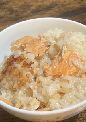 鮭缶の炊き込みご飯-レシピのメイン写真