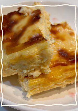 ヨーグルトで簡単！ベイクドチーズケーキ-レシピのメイン写真
