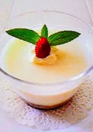 ☆小豆ミルクゼリー♪とろ～り♡-レシピのメイン写真