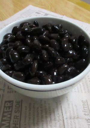 圧力なべで黒豆を炊こう-レシピのメイン写真