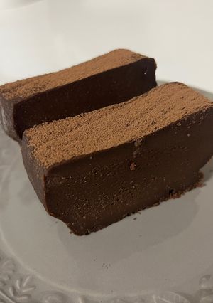 【簡単】栄養士の濃厚チョコテリーヌ-レシピのメイン写真