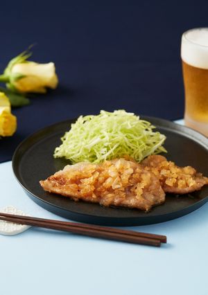 豚肉の甘らっきょう照り焼き-レシピのメイン写真