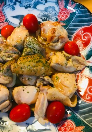 鶏肉のガーリック塩炒め-レシピのメイン写真