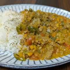 รูปของ 簡単☆カレー粉で作るキーマカレー
