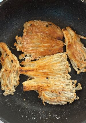 カリカリえのき焼き-レシピのメイン写真
