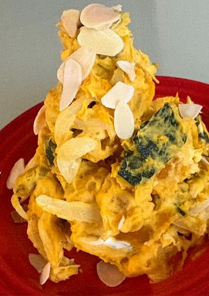 かぼちゃとクリームチーズのサラダ　カレー風味-レシピのメイン写真