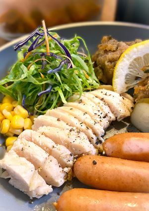 鶏ささみほぼハム サラダの付け合わせにも-レシピのメイン写真